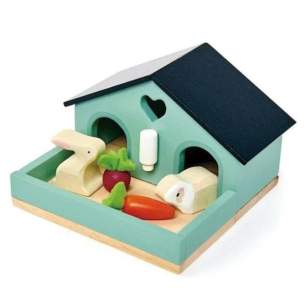 Accessoires Maison De Poupées Clapier De Lapin Tender Leaf Toys® - Jouets En Bois