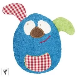 Bouillotte Sèche Épeautre & Lavande Efie Chien Bleu 25 Cm Coton Bio (Kba) - Bouillottes Bio