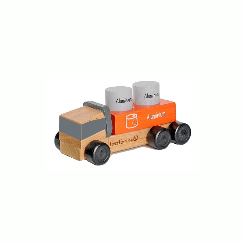Camion En Bois Eco-Recycler EverEarth® - Jouets Bois