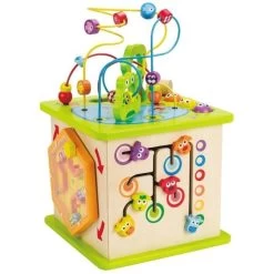 Cube D'activités Nature Hape 'Country Critters' - Jouets En Bois Hape