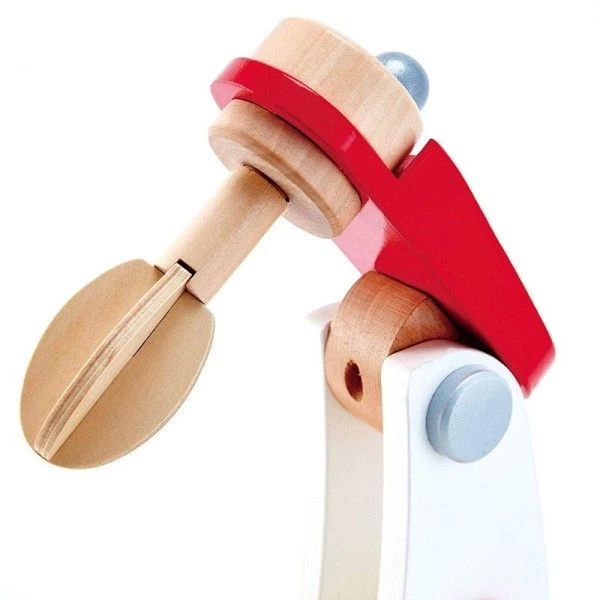 Dinette Cuisine Mixeur En Bois Kitchen Aid Blanc Hape® - électroménager Jouet – Image 3