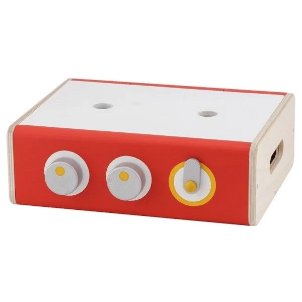 Dinette En Bois 15 Pièces Cuisinière Pliante Casseroles & Ustensiles Sevi 1831 - Jouets Imitation – Image 2