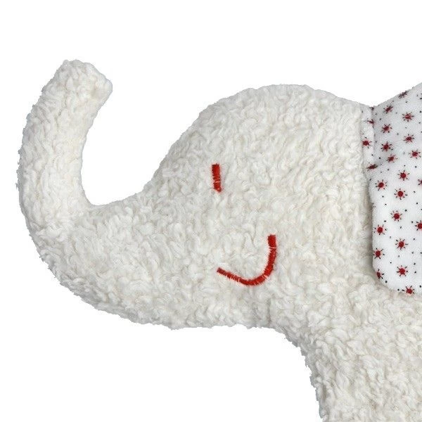 Doudou Bouillotte Eléphant 30 Cm Coton Bio Epeautre Efie® - Doudou Bio Naturel Efie – Image 2