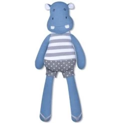 Doudou Peluche Hippo Jojo 38 Cm Apple Parkâ„¢-Jouets Bio Apple Parkâ„¢