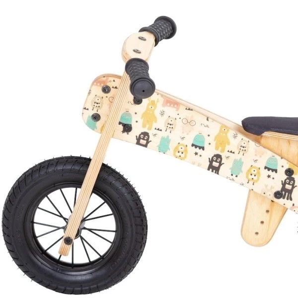 Draisienne En BoisDip Dap® 10 Pouces 2 Ans Monsters Mini - Draisienne Bois – Image 2