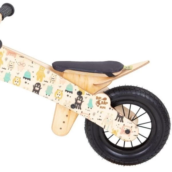Draisienne En BoisDip Dap® 10 Pouces 2 Ans Monsters Mini - Draisienne Bois – Image 3