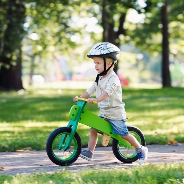 Draisienne En Bois Dip Dap® 10 Pouces Green Spring 'verte' - Draisienne 2 Ans – Image 5