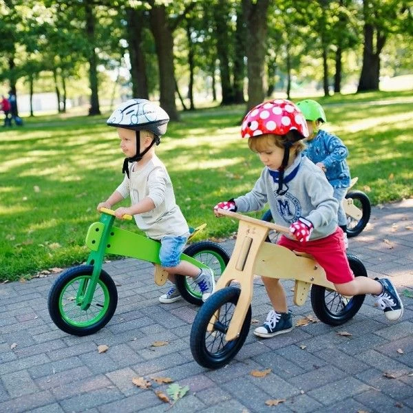 Draisienne En Bois Dip Dap® 10 Pouces Green Spring 'verte' - Draisienne 2 Ans – Image 6