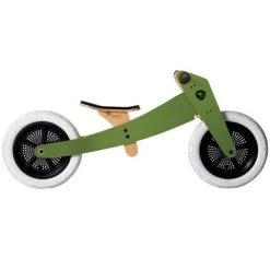 Draisienne Wishbone Bike 2 En 1 Classic Verte - Vélo En Bois