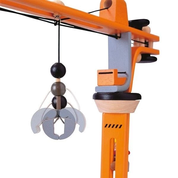 Grue De Chantier PlanToys - Jouet En Bois – Image 3