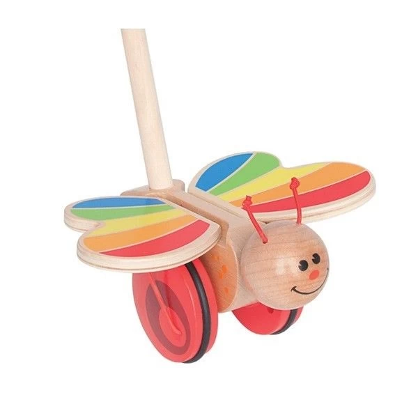 Jouet Hape Canne à Pousser Papillon - Jouets écolo – Image 3