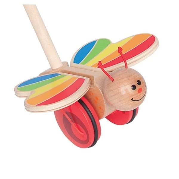 Jouet Hape Canne à Pousser Papillon - Jouets écolo – Image 4