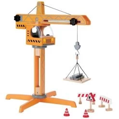 Grue De Chantier En Bois Hape® - Jouets Hape