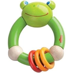 Hochet Bois HABA® Grenouille - Hochets Bébé