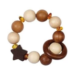 Hochet Flexible étoile & Ambre Heimess - Jouets En Bois Bébé