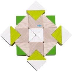 Jeu En Bois D'assemblage En 3D 36 Pièces Mosaïque Nordic Haba® - Jeu Haba