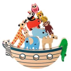 Jeu D'équilibre En Bois Arche Des Animaux Ingela P.Arrhenius Vilac® - Jouets En Bois