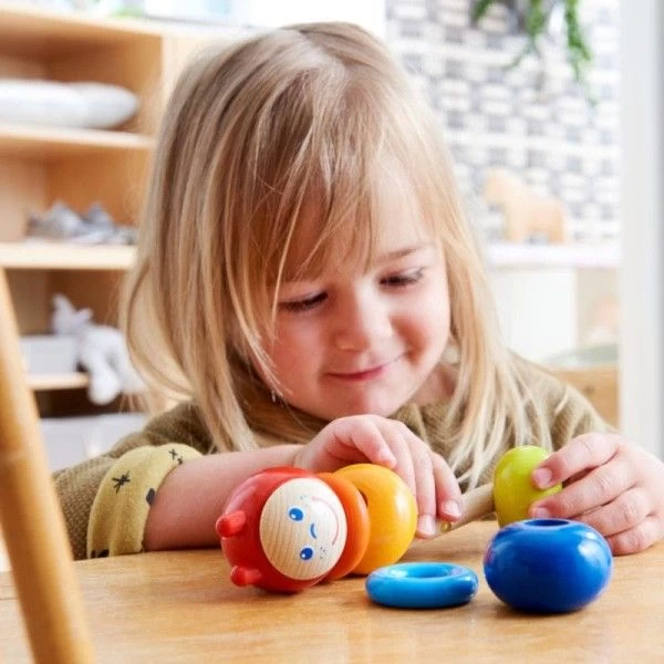 Jeu De Laçage En Bois Chenille HABA® - Jeu Eveil Bébé – Image 3