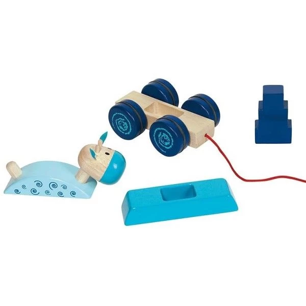 Jouet à Tirer Cheval Arlino Goki - Jouets En Bois – Image 2