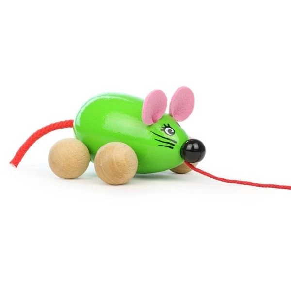Jouet à Trainer Lisa La Souris VerteVilac® - Jouets En Bois – Image 2