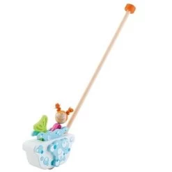 Jouet Bébé Canne à Pousser Sirène Sevi 1831 - Jouets En Bois