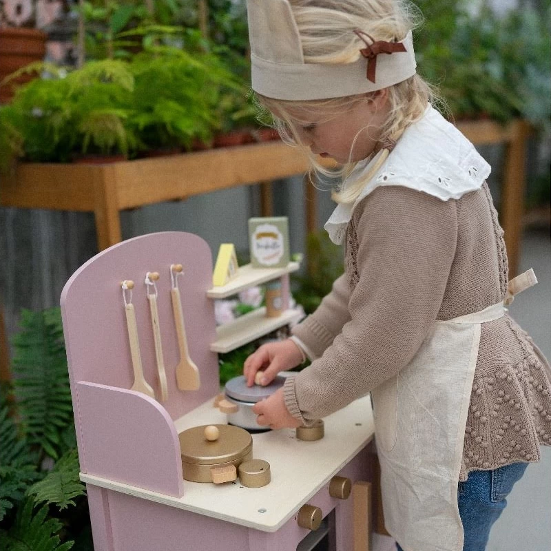 Jouet Cuisinette Dinette Rose Avec Four Jabadabado® - Jouets Imitation – Image 4