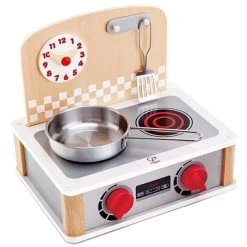 Jouet Cuisinière Grill Recto Verso Dinette En Bois Hape® - Cuisinette Jouet