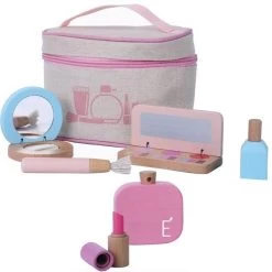 Jouet D'imitation En Bois Trousse De Maquillage EverEarth® - Jouets Bois