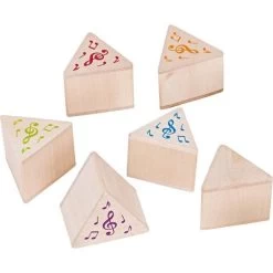 Jouet En Bois Bloc Sensoriel Mémo Des Sons 12 Pièces Goki- Jouetsensoriel