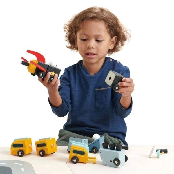 Jouet En Bois à Enficher Course Spatiale Tender Leaf Toys® - Jouets En Bois – Image 8