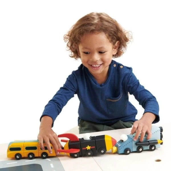 Jouet En Bois à Enficher Course Spatiale Tender Leaf Toys® - Jouets En Bois – Image 9