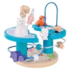 Jouet En Bois Looping Perles De L'Arctique ECO EverEarth® - Jouets Bois