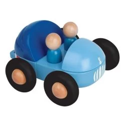 Jouet En Bois Petit Vehicule à Construire Magnétique 'Kit Magnet' Cabriolet Janod - Jouet En Bois
