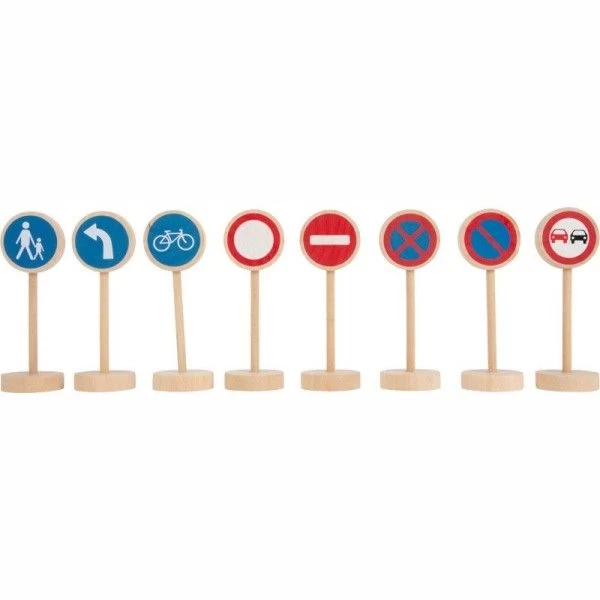 Jouet En Bois Set De Panneaux De Signalisation 25 Pièces Small Foot By Legler® - Petites Voitures – Image 3