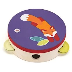 Jouet En Bois Tambourin à Cymbalettes 'Danses Des Bois' Sevi 1831® - Jouet Musical