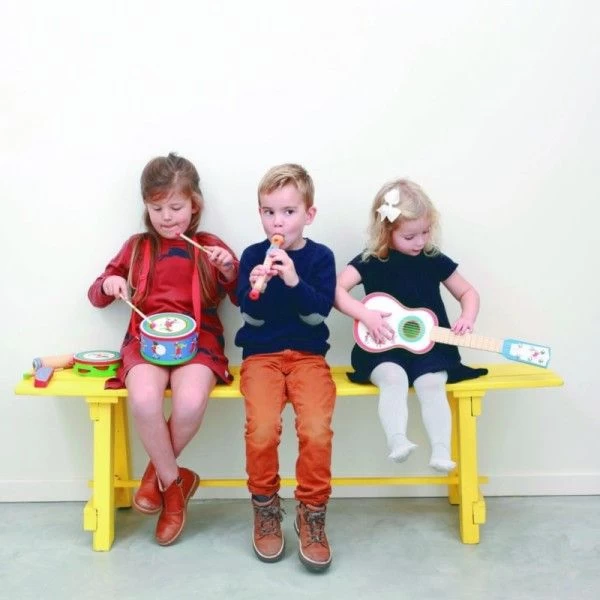 Jouet En Bois Tambourin Déco Fanfare Scratch® - Jouet En Bois – Image 4