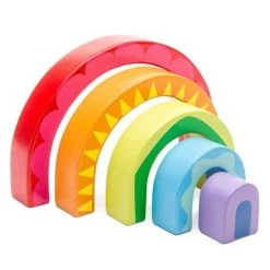 Jouet En Bois Tunnel Arc En Ciel Le Toy Van® - Jouets En Bois