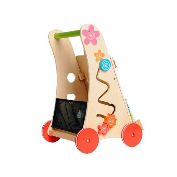 Jouet EverEarth Chariot De Marche Multi-activités - Jouets Bois – Image 3