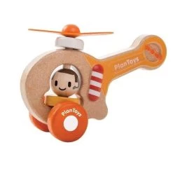Jouet Hélicoptère Premier Age'PlanWood' - Jouet Plantoys