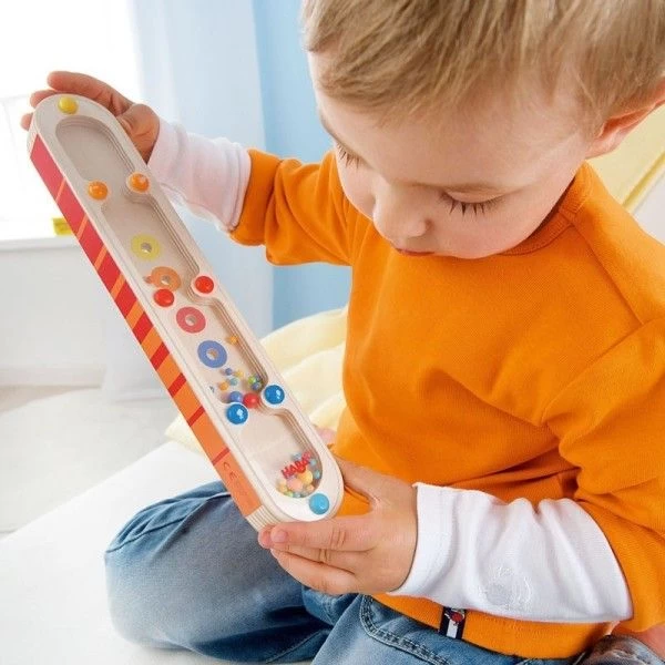 Jouets D'éveil Sensoriel 'Bâton De Pluie Couleurs Et Sons' HABA® - Jouet Musical En Bois – Image 3