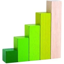 Jouets En Bois Blocs 'Grandeur & Volumes' à Ordonner Plantoys® - Jouet Enfants