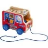 Jouets En Bois Camion Pompier Boite à Formes HABA® - Jouet En Bois Bébé
