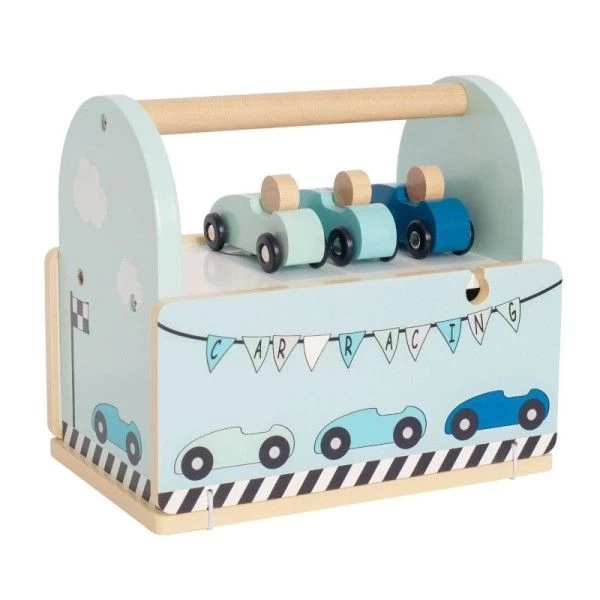Jouets En Bois Circuit De Course De VoituresJabadabado® - Jeux Bois Enfants – Image 3