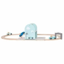 Jouets En Bois Circuit De Course De VoituresJabadabado® - Jeux Bois Enfants