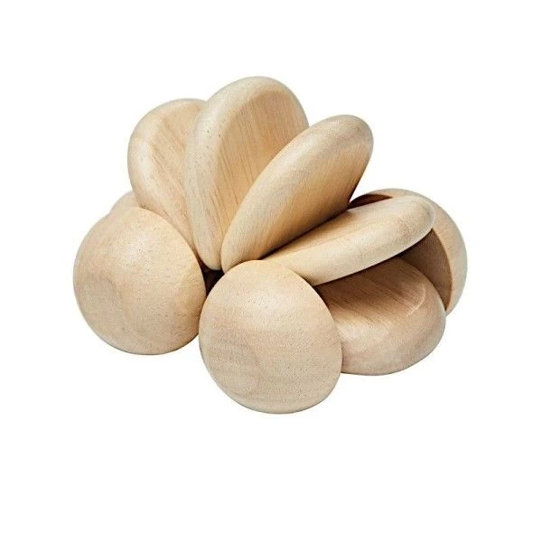 Jouets En Bois Hochet Voiture En Bois Naturel Plantoys® - Jouet Enfants – Image 2