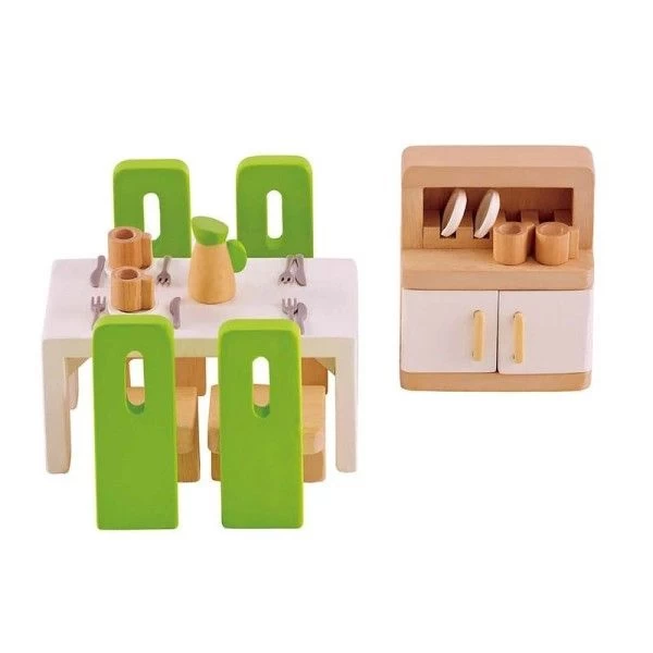 Jouets En Bois Maison De Poupées Accessoires 'Salle à Manger' Hape® - Jouets Hape® – Image 2