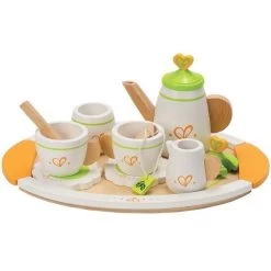 Jouets En Bois Plateau Dinette Service à Thé - Jouets Hape