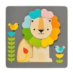 Jouets En Bois Puzzle Lion PetitCollage® - Jouets En Bois Petit Collage®