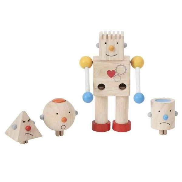 Jouets En Bois Robot Transformer Plantoys® - Jouet En Bois – Image 2