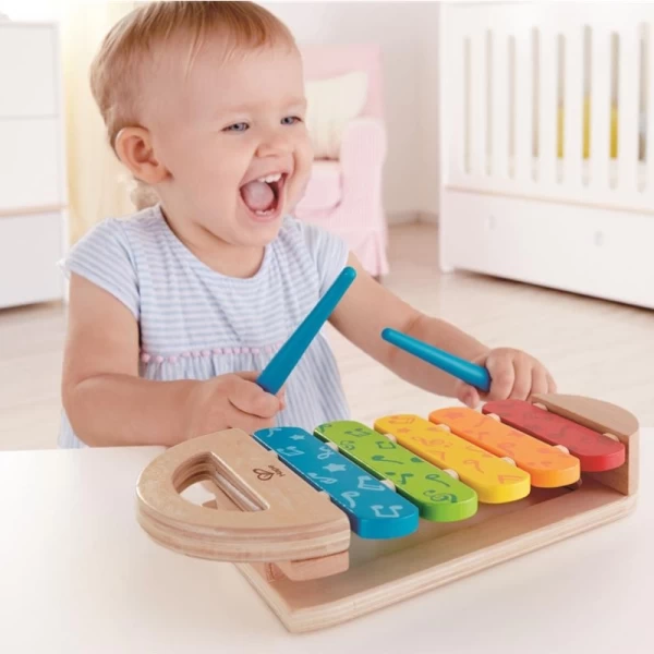 Jouets En Bois Xylophone Arc-en-ciel Hape® - Jouets En Bois Hape® – Image 3